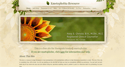 Desktop Screenshot of emetophobiaresource.org